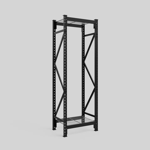 Longspan Metal Shelving - 2100mm High - Full Bay - Mesh Shelf