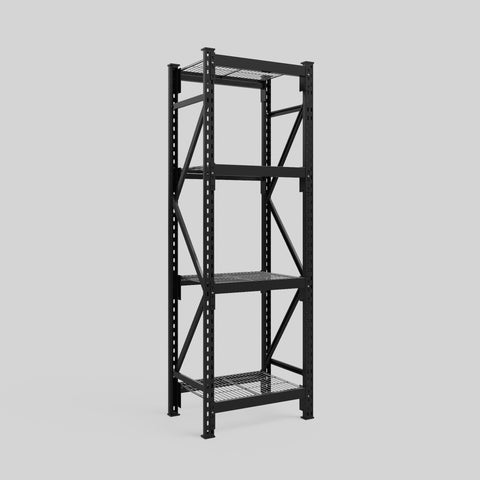 Longspan Metal Shelving - 2100mm High - Full Bay - Mesh Shelf