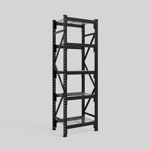 Longspan Metal Shelving - 2100mm High - Full Bay - Mesh Shelf