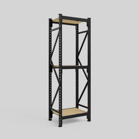 Longspan Metal Shelving - 2100mm High - Full Bay - Particleboard Shelf