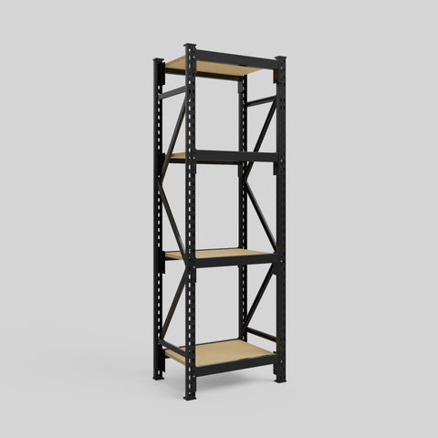 Longspan Metal Shelving - 2100mm High - Full Bay - Particleboard Shelf