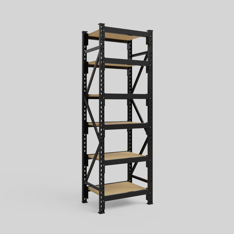 Longspan Metal Shelving - 2100mm High - Full Bay - Particleboard Shelf