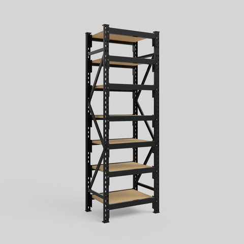 Longspan Metal Shelving - 2100mm High - Full Bay - Particleboard Shelf