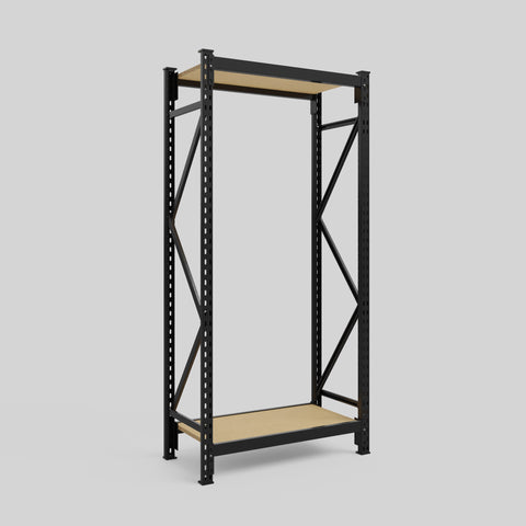 Longspan Metal Shelving - 2100mm High - Full Bay - Particleboard Shelf
