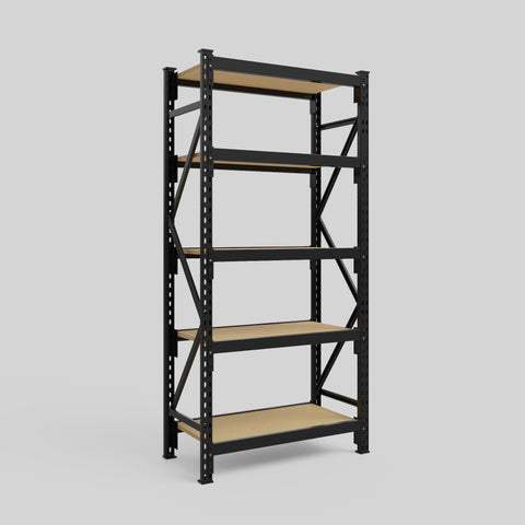 Longspan Metal Shelving - 2100mm High - Full Bay - Particleboard Shelf
