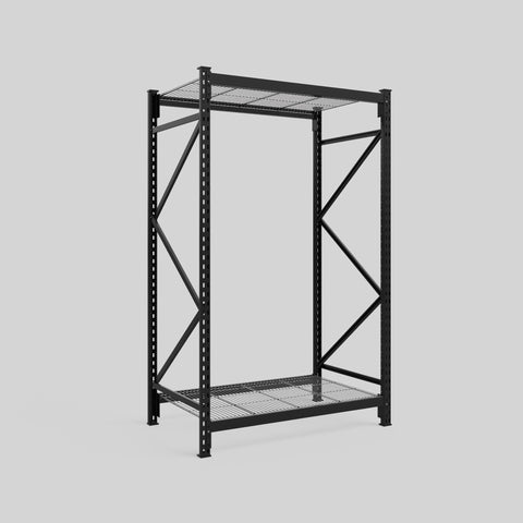Longspan Metal Shelving - 2100mm High - Full Bay - Mesh Shelf
