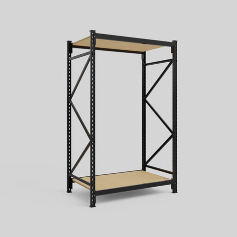 Longspan Metal Shelving - 2100mm High - Full Bay - Particleboard Shelf