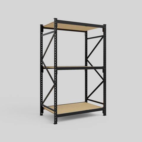 Longspan Metal Shelving - 2100mm High - Full Bay - Particleboard Shelf