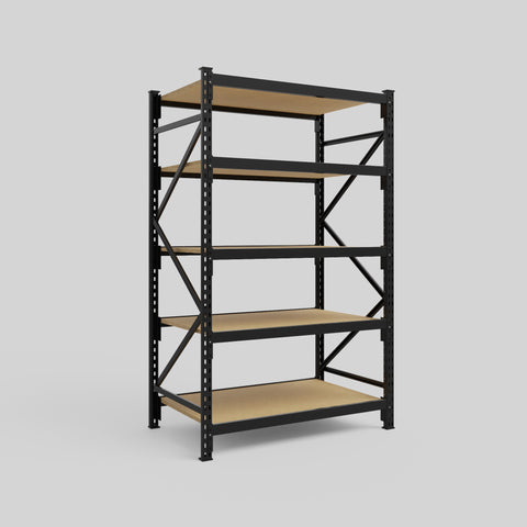 Longspan Metal Shelving - 2100mm High - Full Bay - Particleboard Shelf