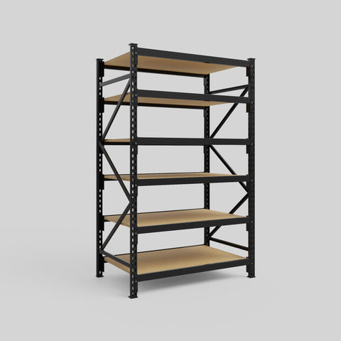 Longspan Metal Shelving - 2100mm High - Full Bay - Particleboard Shelf