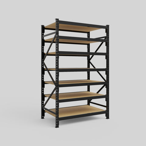 Longspan Metal Shelving - 2100mm High - Full Bay - Particleboard Shelf