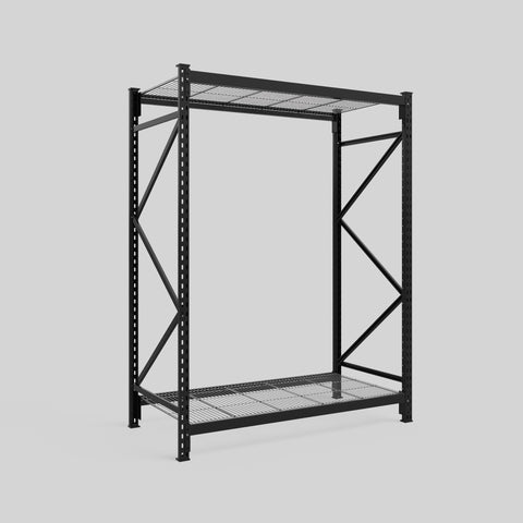 Longspan Metal Shelving - 2100mm High - Full Bay - Mesh Shelf