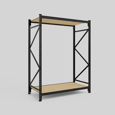 Longspan Metal Shelving - 2100mm High - Full Bay - Particleboard Shelf