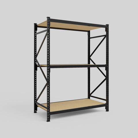 Longspan Metal Shelving - 2100mm High - Full Bay - Particleboard Shelf
