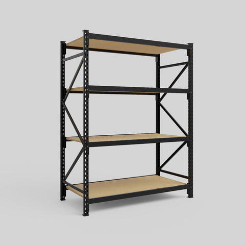 Longspan Metal Shelving - 2100mm High - Full Bay - Particleboard Shelf