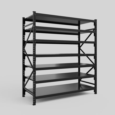 Longspan Metal Shelving - 2100mm High - Full Bay - Steel Shelf
