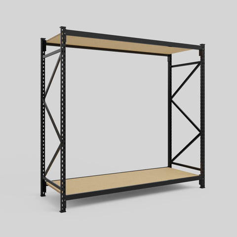 Longspan Metal Shelving - 2100mm High - Full Bay - Particleboard Shelf