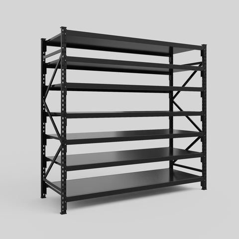 Longspan Metal Shelving - 2100mm High - Full Bay - Steel Shelf