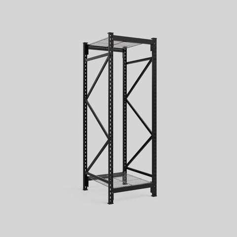 Longspan Metal Shelving - 2100mm High - Full Bay - Mesh Shelf