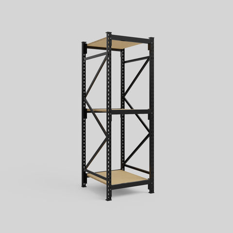 Longspan Metal Shelving - 2100mm High - Full Bay - Particleboard Shelf