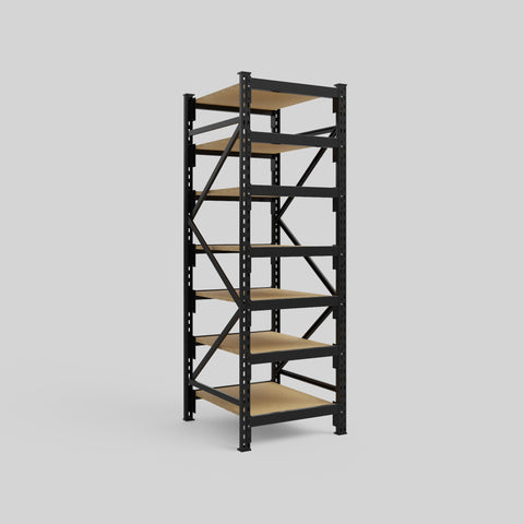 Longspan Metal Shelving - 2100mm High - Full Bay - Particleboard Shelf