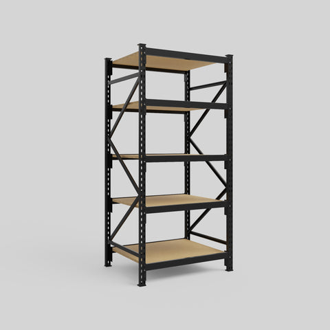 Longspan Metal Shelving - 2100mm High - Full Bay - Particleboard Shelf