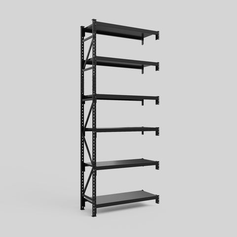 Longspan Metal Shelving - 3100mm High - Add-On Bay - Steel Shelf