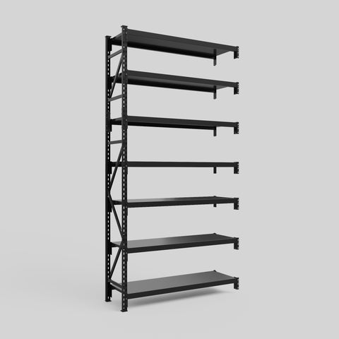 Longspan Metal Shelving - 3100mm High - Add-On Bay - Steel Shelf