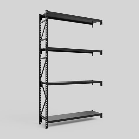 Longspan Metal Shelving - 3100mm High - Add-On Bay - Steel Shelf