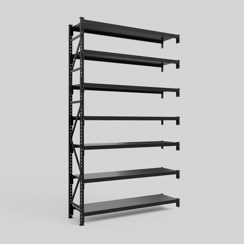 Longspan Metal Shelving - 3100mm High - Add-On Bay - Steel Shelf