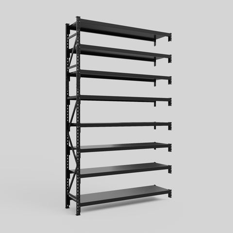 Longspan Metal Shelving - 3100mm High - Add-On Bay - Steel Shelf