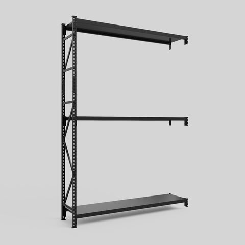 Longspan Metal Shelving - 3100mm High - Add-On Bay - Steel Shelf
