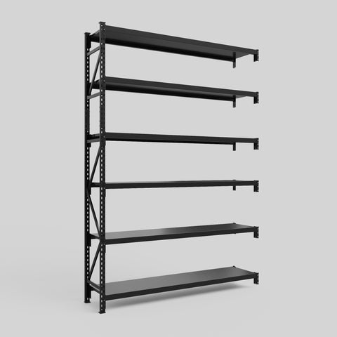 Longspan Metal Shelving - 3100mm High - Add-On Bay - Steel Shelf