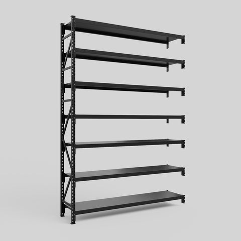 Longspan Metal Shelving - 3100mm High - Add-On Bay - Steel Shelf