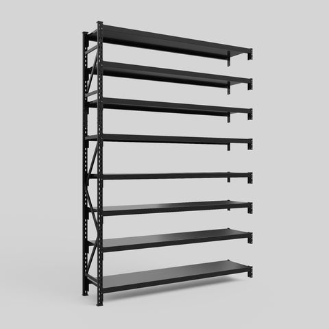 Longspan Metal Shelving - 3100mm High - Add-On Bay - Steel Shelf