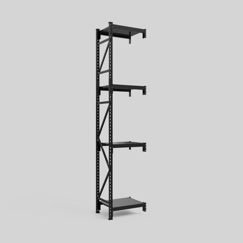 Longspan Metal Shelving - 3100mm High - Add-On Bay - Steel Shelf