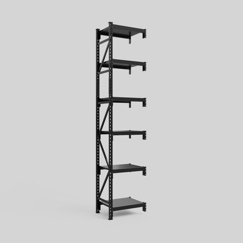 Longspan Metal Shelving - 3100mm High - Add-On Bay - Steel Shelf