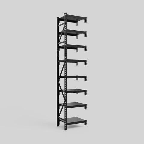Longspan Metal Shelving - 3100mm High - Add-On Bay - Steel Shelf