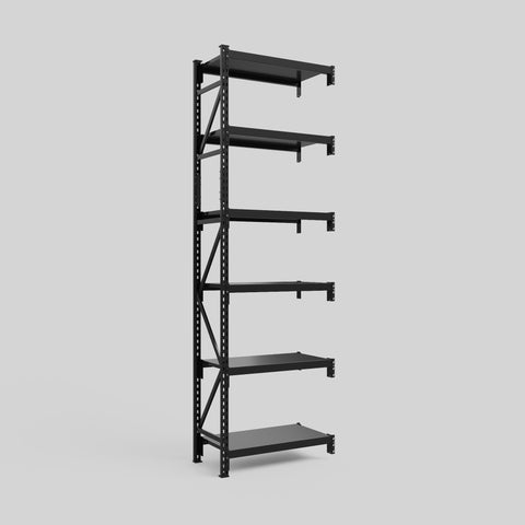 Longspan Metal Shelving - 3100mm High - Add-On Bay - Steel Shelf