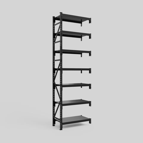 Longspan Metal Shelving - 3100mm High - Add-On Bay - Steel Shelf