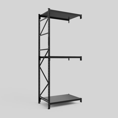Longspan Metal Shelving - 3100mm High - Add-On Bay - Steel Shelf