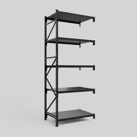 Longspan Metal Shelving - 3100mm High - Add-On Bay - Steel Shelf