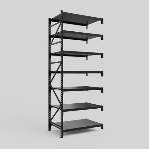 Longspan Metal Shelving - 3100mm High - Add-On Bay - Steel Shelf