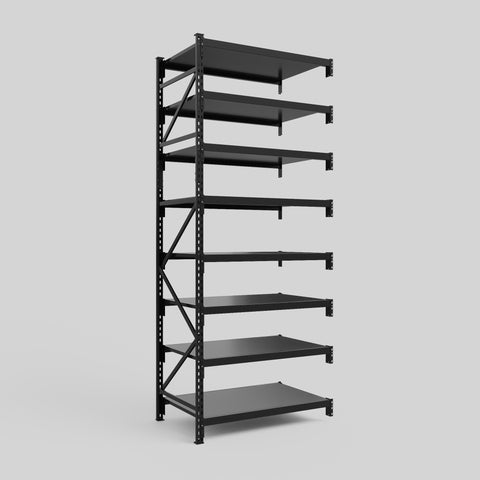 Longspan Metal Shelving - 3100mm High - Add-On Bay - Steel Shelf