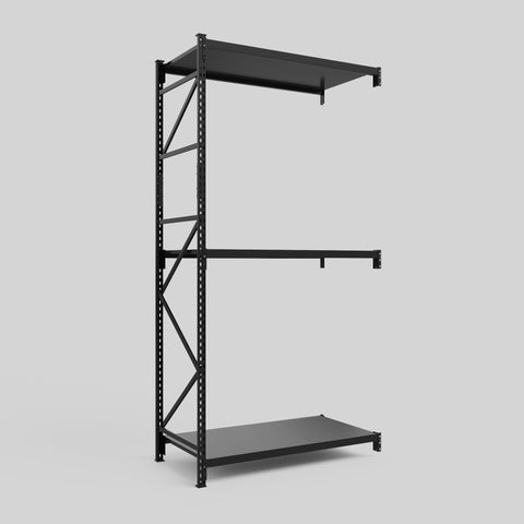 Longspan Metal Shelving - 3100mm High - Add-On Bay - Steel Shelf