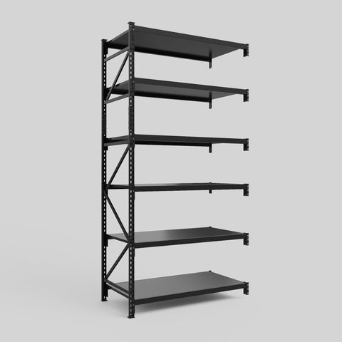 Longspan Metal Shelving - 3100mm High - Add-On Bay - Steel Shelf