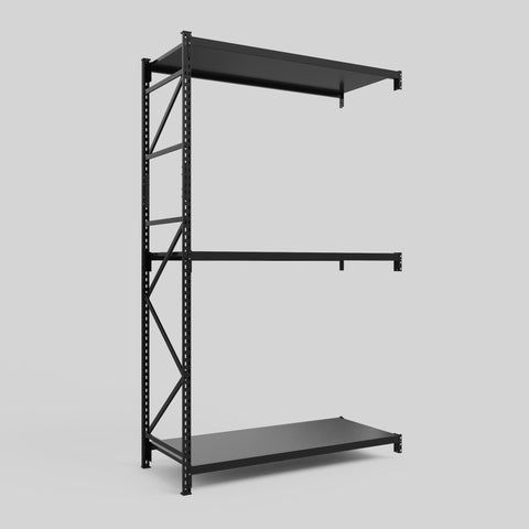 Longspan Metal Shelving - 3100mm High - Add-On Bay - Steel Shelf