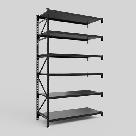 Longspan Metal Shelving - 3100mm High - Add-On Bay - Steel Shelf