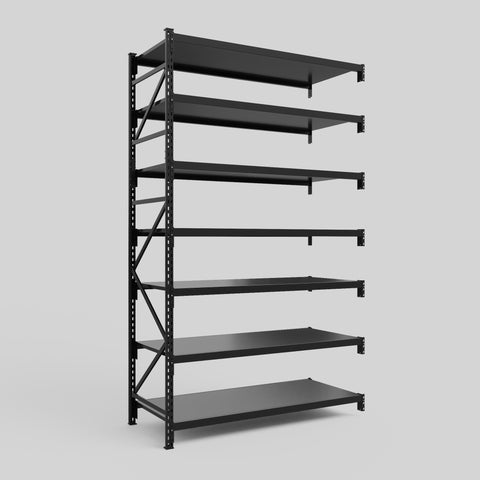 Longspan Metal Shelving - 3100mm High - Add-On Bay - Steel Shelf