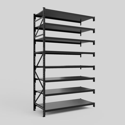 Longspan Metal Shelving - 3100mm High - Add-On Bay - Steel Shelf